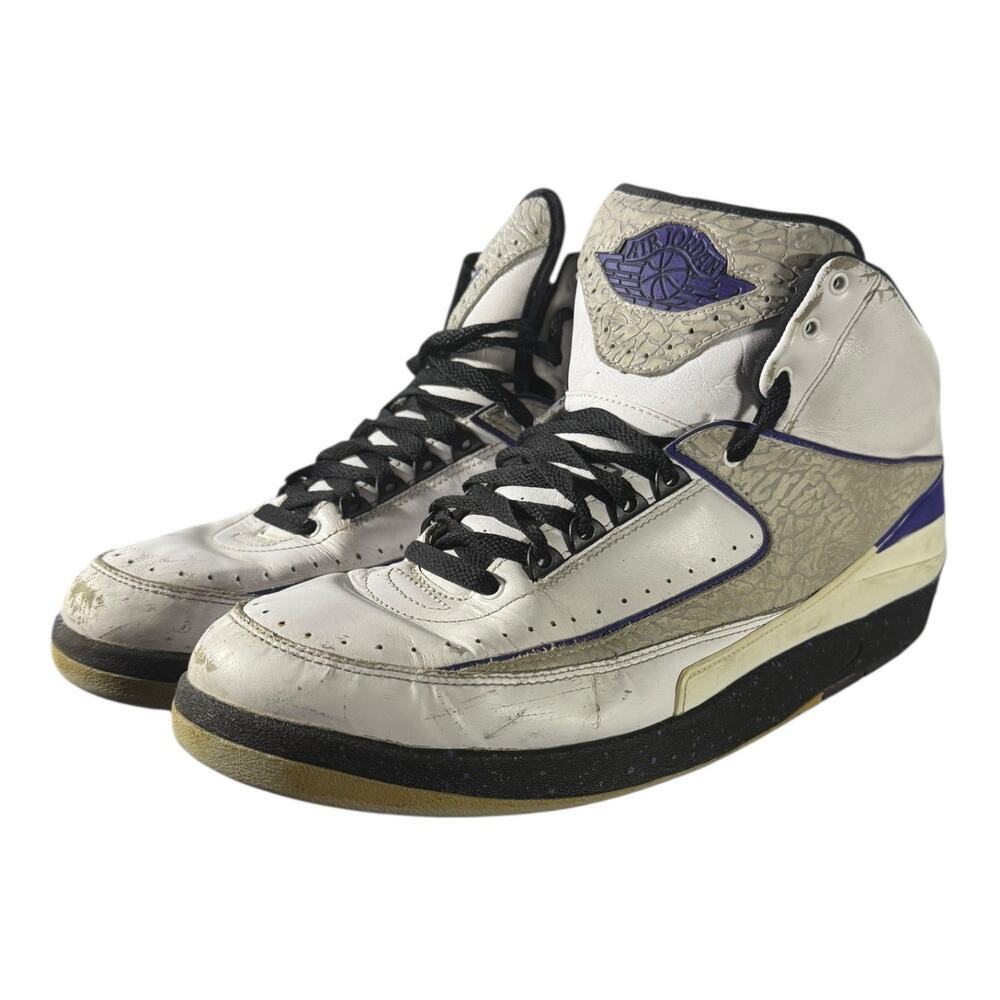 Nike Air Jordan 2 Retro Concord 2014 Men’s Sneakers Shoes 385475-153 Size 13